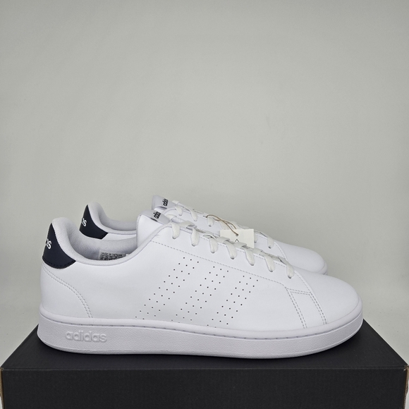 New Adidas Advantage \'White Legend Ink\' Men\'s Tennis Shoes Size 11 main image 8